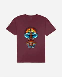 LOST CLOTHING WAVE SKULL TEE (10500886)