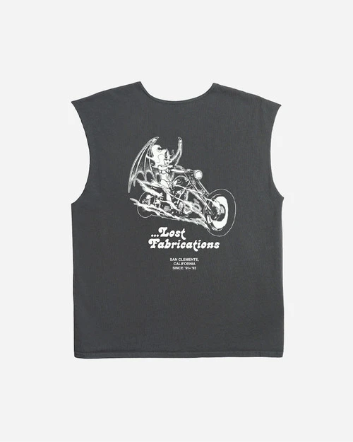 LOST CLOTHING FABRICATIONS CUT OFF TEE (10560823) 2 LOST CLOTHING FABRICATIONS CUT OFF TEE (10560823) - Image 2