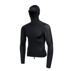 FLORENCE MARINE X LONG SLEEVE HOODED RASHGUARD(FMSS00030-BLK)