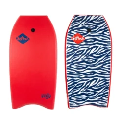 40" SOFTECH MOJO RED ZEBRA BODYBOARD (MOJO-RDZ-040)