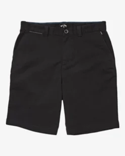 BILLABONG MEN'S CARTER STRETCH SHORTS -Billabong Shop abyws00121 billabong2Cf blk frt1 30522.1673904373