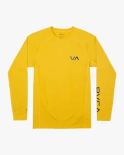 RVCA LONGSLEEVE RASHGUARD(EX) -Billabong Shop avywr00119 rvca2Cf gol frt1 99527.1694016206
