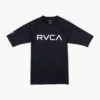 RVCA SHORT SLEEVE RASHGUARD(EX)