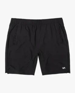 RVCA MEN'S YOGGER IV SHORT (EX) 32 RVCA MEN'S YOGGER IV SHORT (EX) -Billabong Shop v2091ygr rvca2Cf blk frt1 71784.1694015610